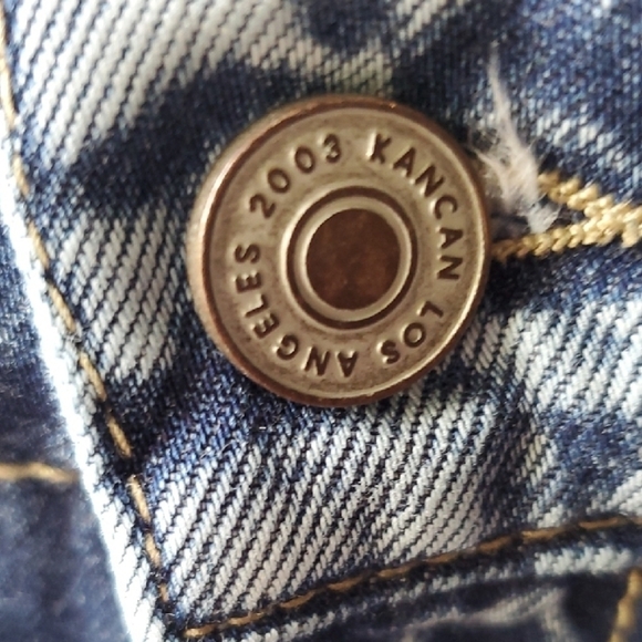 KanCan High Rise Blue Jeans Acid Wash VINTAGE 2003 Y2K - Picture 4 of 10